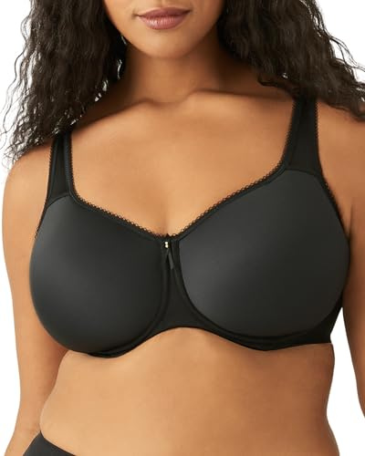 Wacoal Basic Beauty Full Figure Underwire Bra 855192 Black 36H
