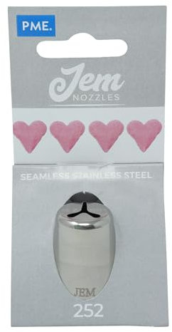 PME Bocchetta Decorativa, Acciaio Inossidabile, Argento