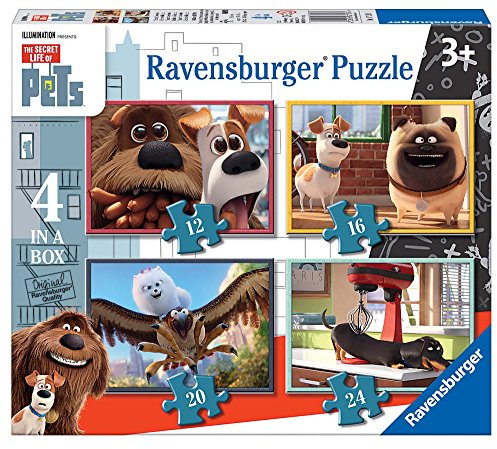 Ravensburger- The Secret Life of Pets Puzzle, 3 a&ntildeos (71395)
