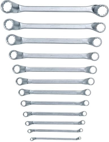 KS Tools 517.0250 Juego de llaves de estrella dobles, acodadas, 12 pzs, 6-32 mm