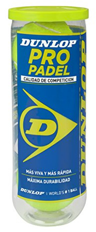 Dunlop Pro Padel Balles de Padel