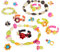 B. toys 300 Teile Bastelset Kinder Pop Arty – Schmuck Basteln, Bunte Perlen zum Zusammenstecken, Kinderschmuck, DIY – Spielzeug ab 4 Jahren
