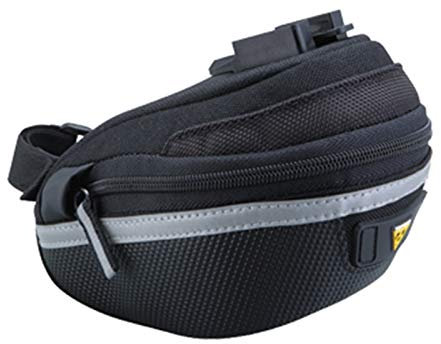 Topeak Satteltasche Wedge Pack II, Black, 18.5 x 11.5 x 13 cm, 0.8 Liter, TC2271B