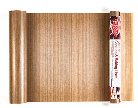 Bake-O-Glide STD0330 Non Stick Reusable Cooking/Baking Liner,Brown,1m x 330mm
