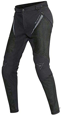 Dainese Femme Pantaloni Tessuto Drake Super Air Lady Tex Pantalon de moto pour femme, Noir, 44 EU
