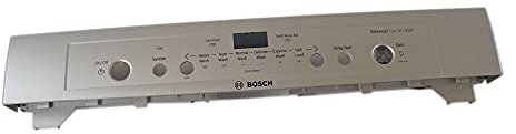 BOSCH 00686800 Dishwasher Control Panel Genuine Original Equipment Manufacturer (OEM) Part Silver