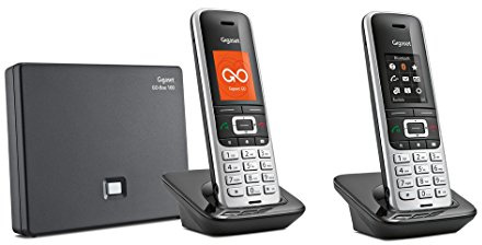 Gigaset S850A GO DUO Set con contestador automático + otro terminal analógico/VoIP teléfono fijo DECT