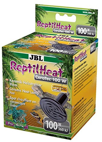 JBL ReptilHeat 71174 Keramik-Heizstrahler für Terrarien, 100 W