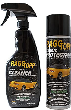 Raggtopp Convertible Top Care Kit - Fabric Cleaner and Protectant Twin Pack by Raggtopp