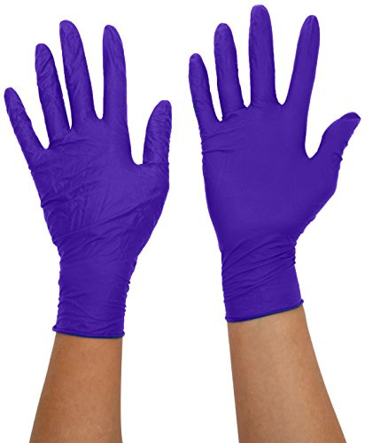 safeskin 038829 KIMTECH SCIENCE Violet Gants en nitrile – taille XL, longueur 300 mm (manchette)