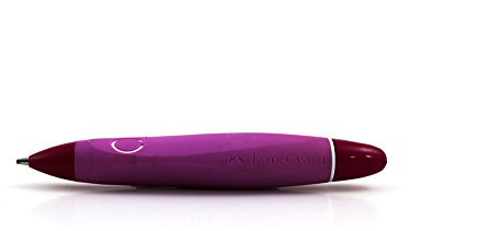 FABER-CASTELL 131484 - Drehbleistift Scribolino, Minenstärke: 1.4 mm, brombeer
