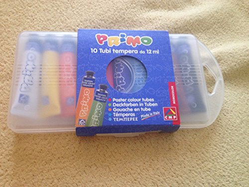 10 Deckfarben in Tuben