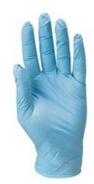 Nitrilhandschuhe ungepudert, Kurzzeitgebrauch, VPE 10 Box je 100 St Gr.L