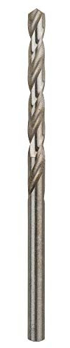 Bosch Accessories 2609255041 Set de 2 Forets à métaux rectifiés HSS-G DIN 338 Longueur 75 mm Diamètre 4 mm