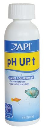 API pH UP Freshwater Aquarium Water pH Raising Solution 118 ml Bottle