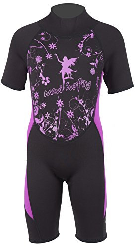 Scubatec 2mm Kindershorty Fee, schwarz-pink, 152-158 (L)