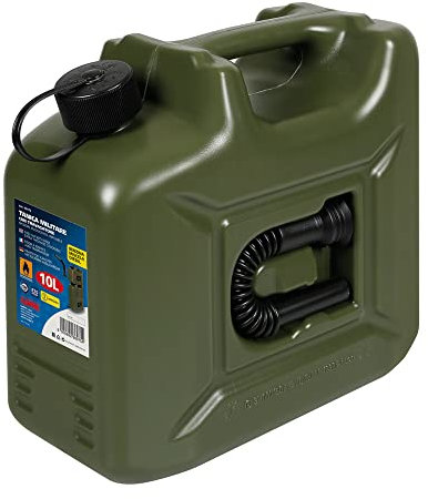 Lampa 66975 Tanica Carburante in polietilene, Modello Militare - 10 L