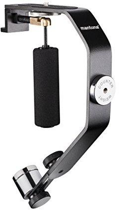 Mantona Steady CAM - Estabilizador para cámaras Deportivas, Compatible con GoPro Hero