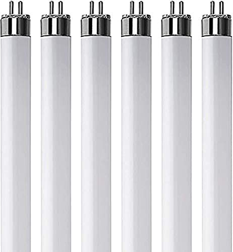 F13T5WW – T5 21 Inch Under Counter Fluorescent Bulbs Warm White 3000K 13-Watt F13T5/WW 21” WW Long Life Replacement Tubes for Under Cabinet Lights – Pack of 6 Bulbs