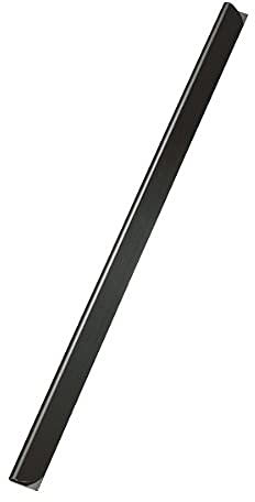 Leitz 21768 Klemmschiene bis 30 Blatt, 50 Stück, schwarz
