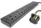 PRO ELEC PELB1713 6 Gang Extension Lead 10m, Black