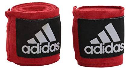 adidas Unisex Boxing Crepe Bandage New Aiba Rules Handgelenkschoner, Rot, 5.7 x 4.5 m EU