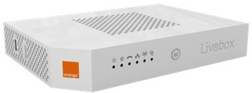 Livebox Orange 2 GD-DSL - Router inalámbrico - Interruptor de 4 Puertos - 802.11b/g/n