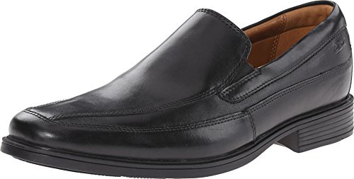 Clarks Collection Men's Tilden Free Loafer, Black Leather, 10 M US