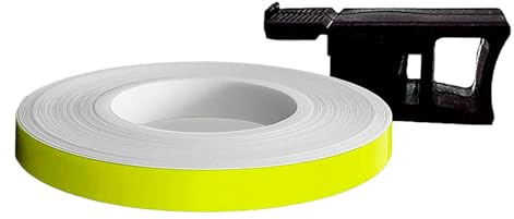 unik Rim Tape with Applicator Cinta para Llantas, Hombres, Amarillo, Talla única
