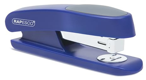 Rapesco RR7260L3 Spillatrice da Tavolo Sting Ray, Capacità 20 Fogli, Blu