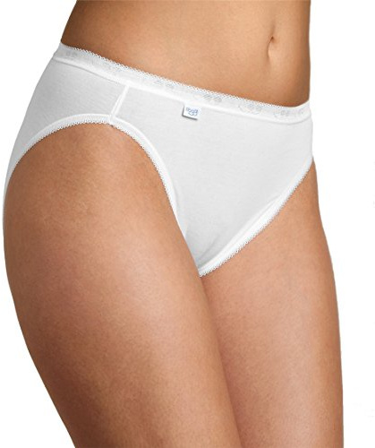 Sloggi Slip da donna 100 Tai 3PK tinta unita (confezione da 3), bianco, 46