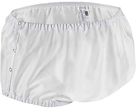 Salk Sani-Pant Cover-Up Diaper Cover, Snap-On, Small, Each