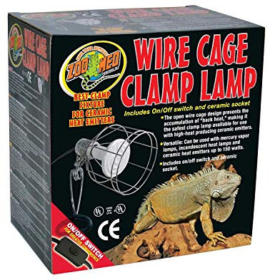 Zoo Med RHC-50 Repti Porcelain Clamp Lamp