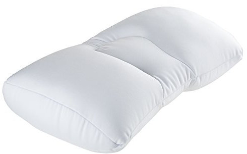 Remedy, Weißes Mikroperlen-Kissen zum Schlafen und Reisen