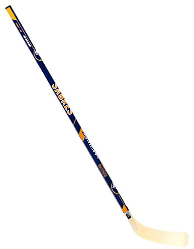NHL Buffalo Sabres Team Vinyl Street Hockey Stick, Right Hand, 48