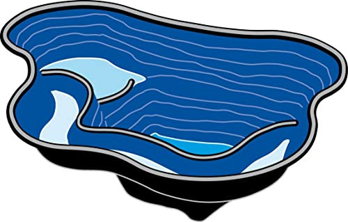 Ubbink Bassin de Jardin préformé Calmus 145/220 L, Capacité 145 L