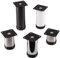 4er-Set Möbelfuß Jimmy echt Edelstahl Ø 50 mm/Höhe: 150 mm Sockelfuß von SO-TECH