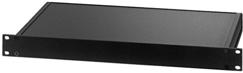 Monacor 1 RS 482 mm Profil Rack Schrank – Schwarz