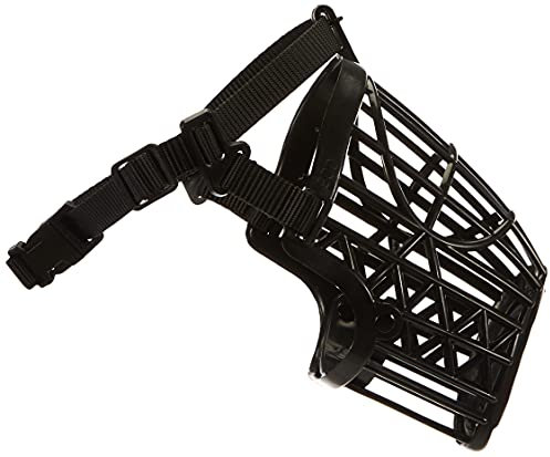 Trixie 17605 Maulkorb, Kunststoff, M–L, schwarz