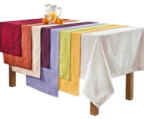 Pichler Kissenhülle FLORENZ aubergine 40 x 40 cm