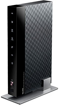 ASUS DSL-N66U N900 Dual-Band Wireless VDSL/ADSL 2 + Gigabit Modem Router, 2.0 USB port for Media Server, Annex A/B/J/M