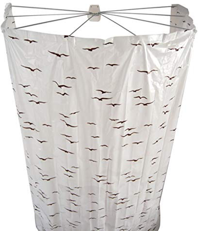 RIDDER Ersatzduschvorhang Ombrella Sylt beige 210x170 cm