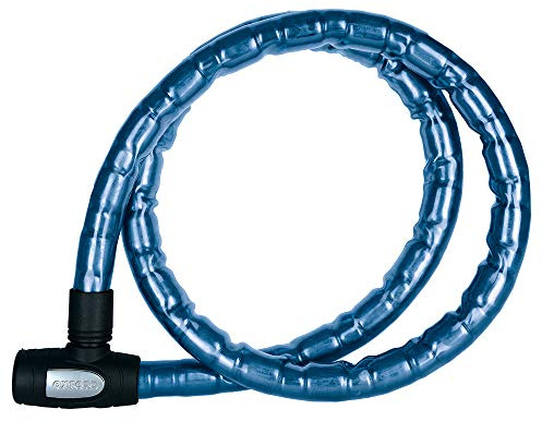 Oxford Barrier Armoured Cable Lock - Blue - 1.4m x 25mm