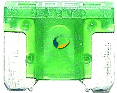 Mini-sicherung 30 A 2er Blister Low Profile hellgrãƒâ ¼ n