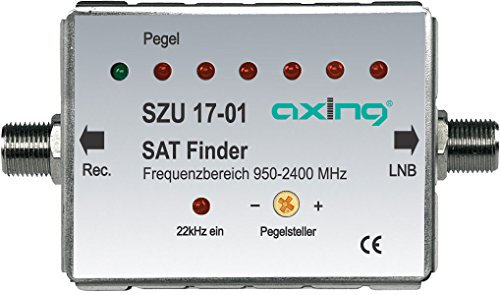 Axing SZU 17-01 - Localizador de satélite Digital con señal de Sonido