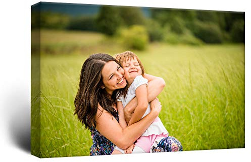 wall26 Custom Canvas Wall Art, Personalized Photo to Canvas - 24x36