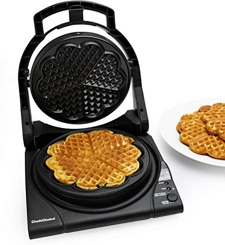 Chef’sChoice Toscano Nonstick Features Baking Indicator Light Consistent Even Heat Press Delicious Pizzelles in Seconds