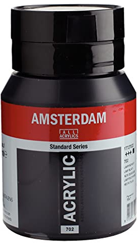 Amsterdam Standard Series Acrylic Jar 500 ml Lamp Black 702 (17727022)