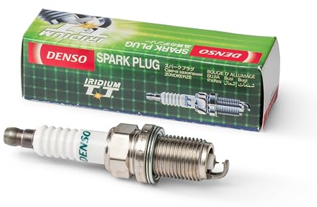 DENSO Iridium TT Spark Plug - IKBH20TT - Twin Tip - The Powerful Premium Quality Ultra-Efficient Replacement Plug Fits Lexus ES GS IS C LS RX RC LC, Toyota Crown Camry Mark X
