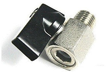 132BV ROLAIR AIR COMPRESSOR TANK DRAIN COCK 1/4 NPT BALL VALVE TANK DRAIN